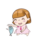 Heart wide sister（個別スタンプ：7）