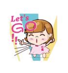Heart wide sister（個別スタンプ：11）