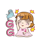 Heart wide sister（個別スタンプ：17）