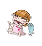 Heart wide sister（個別スタンプ：18）