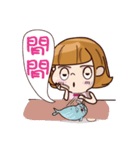 Heart wide sister（個別スタンプ：21）