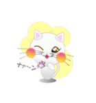 おしゃべりにゃんこ達（個別スタンプ：11）