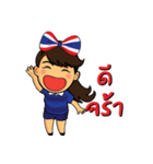 Thailand cheer girl（個別スタンプ：1）