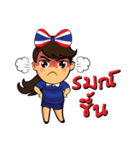 Thailand cheer girl（個別スタンプ：22）