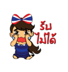 Thailand cheer girl（個別スタンプ：25）