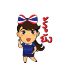 Thailand cheer girl（個別スタンプ：27）