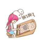girl iki ＆ totocat vol.2（個別スタンプ：1）