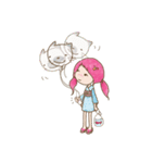 girl iki ＆ totocat vol.2（個別スタンプ：2）