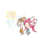girl iki ＆ totocat vol.2（個別スタンプ：3）