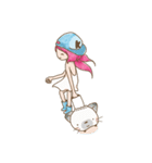 girl iki ＆ totocat vol.2（個別スタンプ：10）