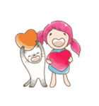 girl iki ＆ totocat vol.2（個別スタンプ：21）