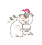 girl iki ＆ totocat vol.2（個別スタンプ：34）