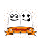 Halloween Ghost Funny [EN]（個別スタンプ：1）
