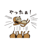 クライミング猿（個別スタンプ：3）
