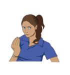 BIG GAL STICKER（個別スタンプ：8）