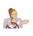BIG GAL STICKER（個別スタンプ：21）