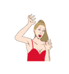 BIG GAL STICKER（個別スタンプ：31）