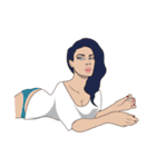 BIG GAL STICKER（個別スタンプ：34）