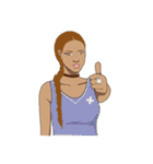 BIG GAL STICKER（個別スタンプ：37）
