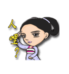 Ladies and guards -Tang Dynasty（個別スタンプ：12）