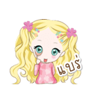 Lilly cute little girl（個別スタンプ：4）