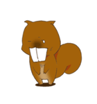 The overbite squirrel（個別スタンプ：4）