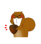 The overbite squirrel（個別スタンプ：7）