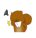 The overbite squirrel（個別スタンプ：15）