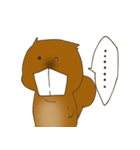 The overbite squirrel（個別スタンプ：29）