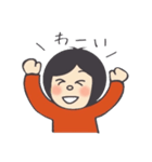 女の子の日常会話スタンプ（個別スタンプ：4）