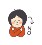 女の子の日常会話スタンプ（個別スタンプ：7）