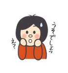 女の子の日常会話スタンプ（個別スタンプ：11）