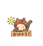 クマリンゴのつぶやき（個別スタンプ：36）