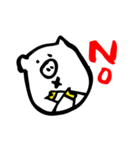 まぐろ星人ぶたこちゃん（個別スタンプ：3）