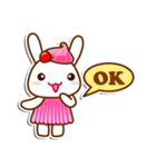 Honey Bear and sweety Rabbit（個別スタンプ：2）