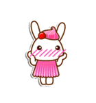 Honey Bear and sweety Rabbit（個別スタンプ：4）