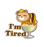 Honey Bear and sweety Rabbit（個別スタンプ：6）