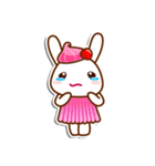 Honey Bear and sweety Rabbit（個別スタンプ：13）