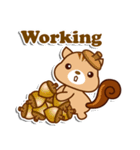 Honey Bear and sweety Rabbit（個別スタンプ：20）