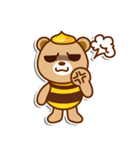 Honey Bear and sweety Rabbit（個別スタンプ：25）