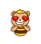Honey Bear and sweety Rabbit（個別スタンプ：31）
