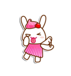 Honey Bear and sweety Rabbit（個別スタンプ：34）