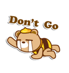 Honey Bear and sweety Rabbit（個別スタンプ：40）
