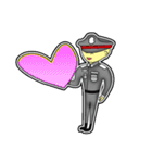 police benign (English)（個別スタンプ：1）