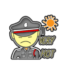 police benign (English)（個別スタンプ：23）