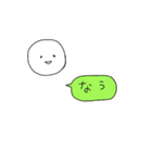 適当に使えるしろいひと（個別スタンプ：4）
