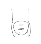 適当に使えるしろいひと（個別スタンプ：35）