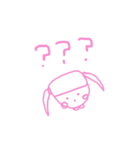 ピンクのらくがき（個別スタンプ：4）
