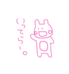ピンクのらくがき（個別スタンプ：33）