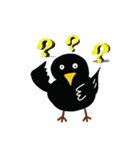 Little Blackbird small point of（個別スタンプ：2）